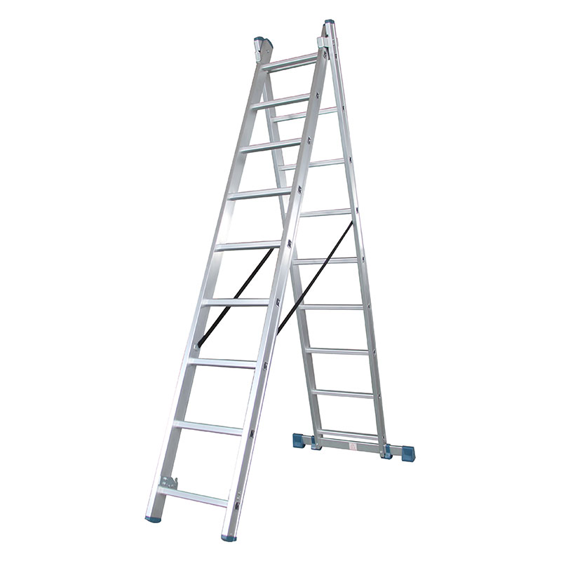 DOUBLE LADDER 2x11 4.83m