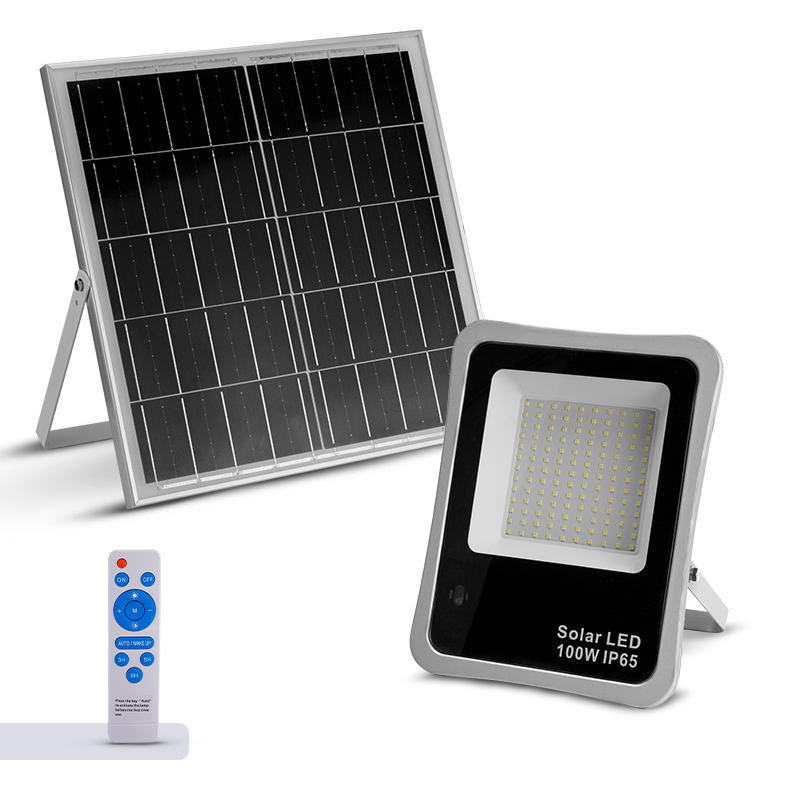 SOLAR FLOODLIGHT WATERPROOF 100W