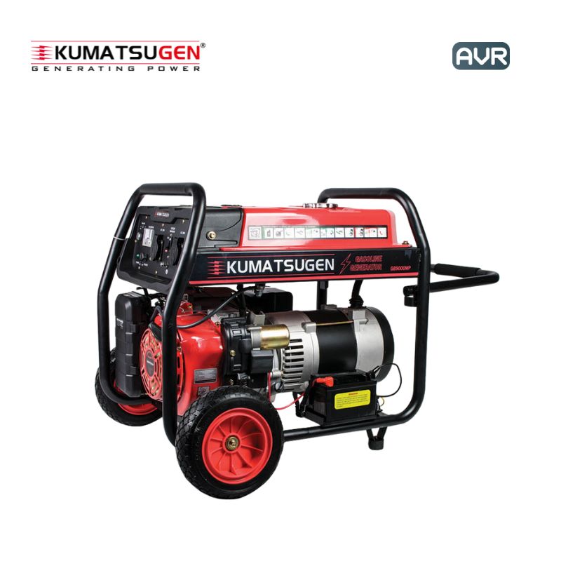 GASOLINE GENERATOR, AVR,  9,0KVA/18HP,ELECTRIC START,BATTERY