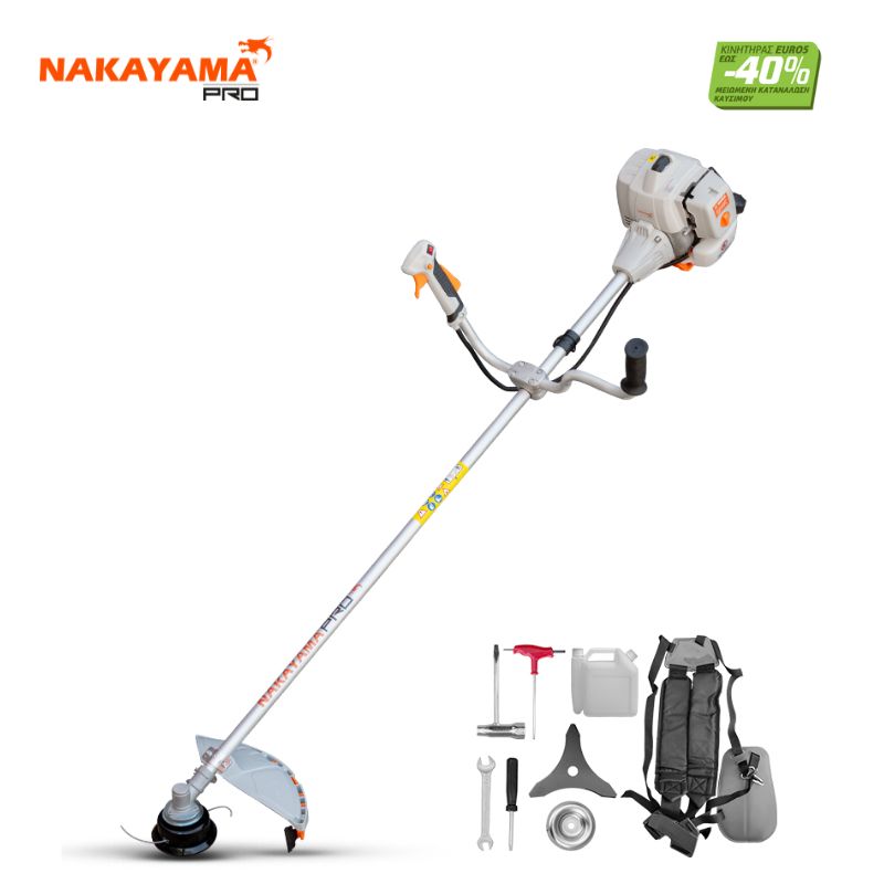 GASOLINE BRUSH CUTTER 2HP, 52cc