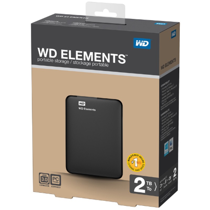 HDD ELEMENTS PORTABLE USB3.0 2TB 2.5