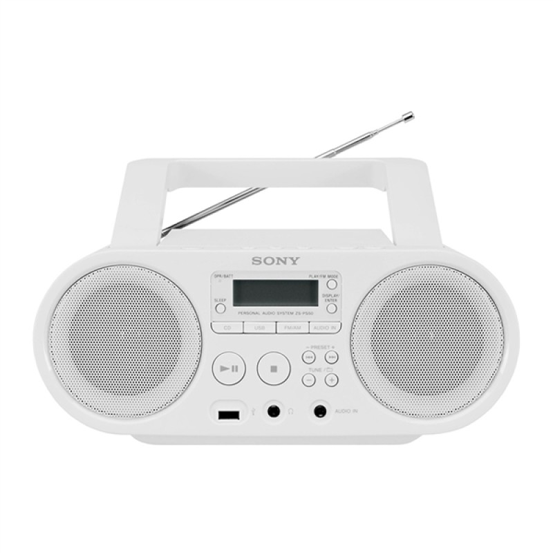 Sony ZSPS50 White Ραδιόφωνο