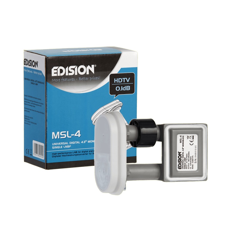 LNB MSL-4 SINGLE MONOBLOCK 4.3o