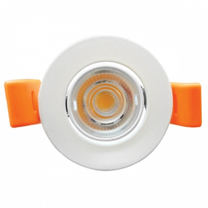 Led Cob Downlights 4W Θερμό Λευκό