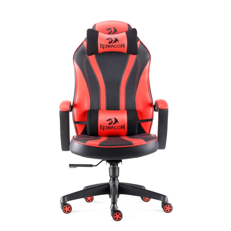 REDRAGON Gaming Καρέκλα C101 Metis, Εργονομική, μαύρη-κόκκινη