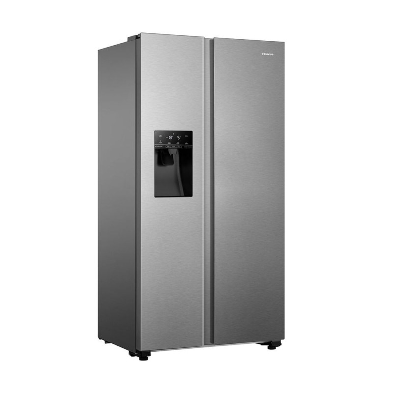 Hisense RS694N4TIE Ψυγείο Ντουλάπα Inox E