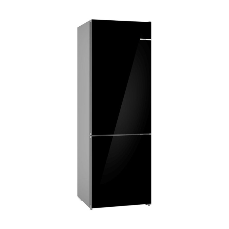Bosch KGN49LBCF 70cm Black Glass Ψυγειοκαταψύκτης