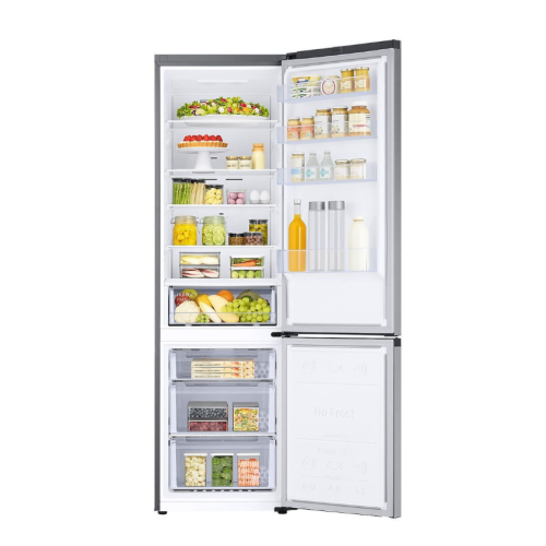 Samsung Ψυγειοκαταψύκτης 390lt NoFrost Υ203xΠ59.5xΒ65.8εκ. Inox RB38C600ESA/EF